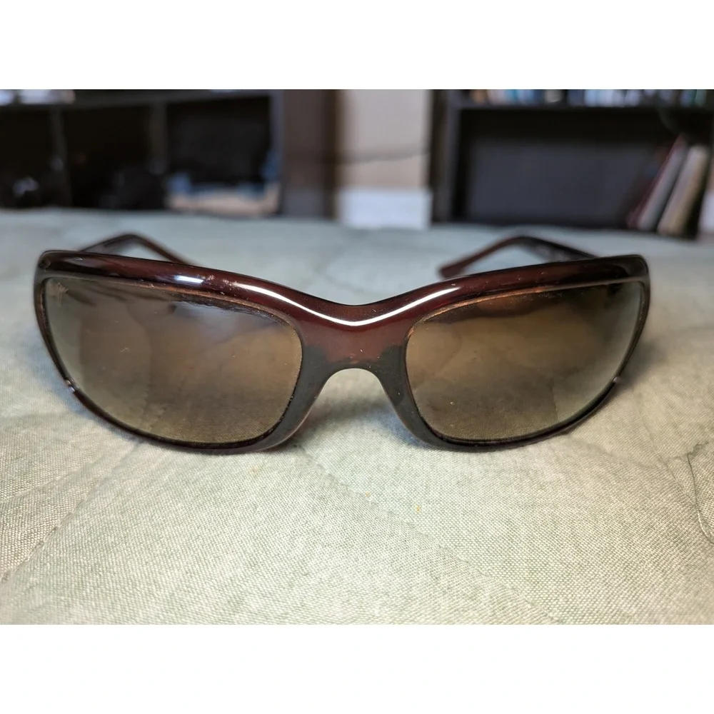 Maui Jim Lagoon MJ 189 26 Translucent Brown Frame + Bronze Polarized Lenses
